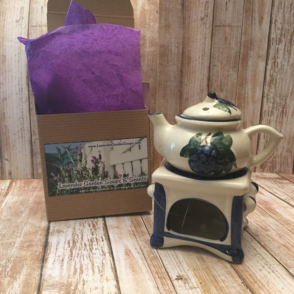 Teapot Essential Oils Tealight Warmer - Picture 3 of 9
